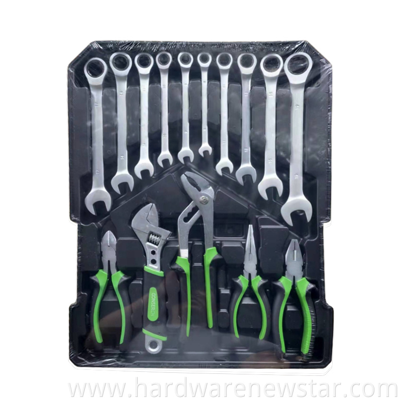 tools in aluminum case